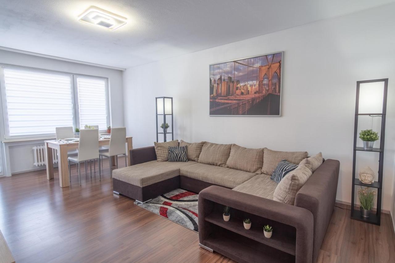 Schoene 2 Zimmerwohnung Mit Uhd-Tv, Grossem Balkon Und Haengematte Lampertheim Exterior photo